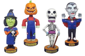 Set di Bobblehead per Halloween