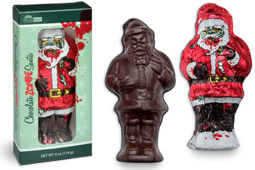 Il Babbo Zombie di cioccolato