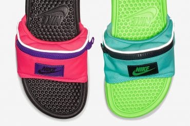 Ciabatte con marsupio Nike