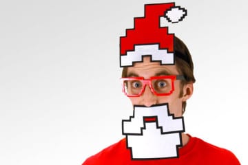 Il costume Pixel da Babbo Natale