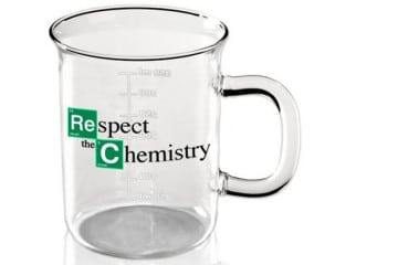 Il mug da laboratorio di Breaking Bad