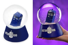 TARDIS Snow Globe tardis-snow-globe