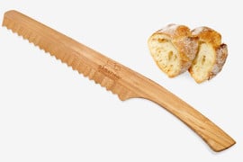 Il coltello da pane di bambù coltello-bamboo