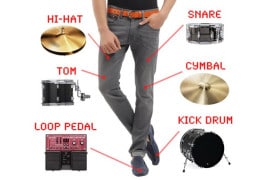DrumPants, lo strumento musicale da indossare drumpants