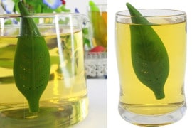 La foglia infusore infusore-di-tè-foglia