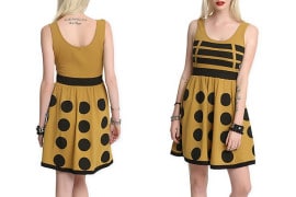 Il vestito da Dalek vestito-dalek-oro