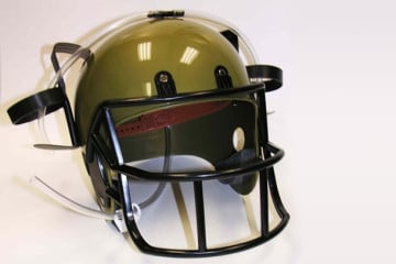 Casco da football con porta bevande