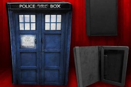 La cover TARDIS per il ebook reader case-tardis-kindle-fire
