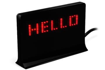 Il messaggero LED