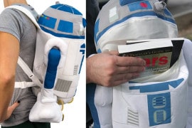 Lo zaino di peluche R2-D2 zaino-star-wars-r2-d2