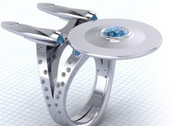 L'anello Enterprise anello-enterprise-star-trek