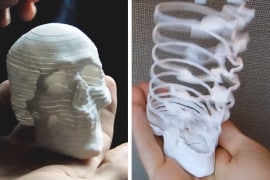 La molla Slinky a forma di teschio molla-a-forma-di-teschio