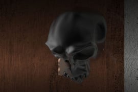 Skull Doorknob, le serrature teschio serratura-teschio