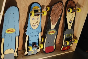 Gli skateboard di Beavis & Butt-Head