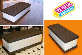 Ice Cream Sandwich Bench ice-cream-sandwich-bench
