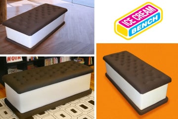 Ice Cream Sandwich Bench