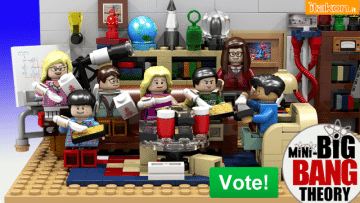 Il set LEGO The Big Bang Theory