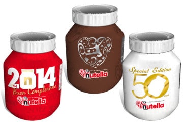 La Nutella personalizzata