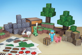Papercraft – Minecraft di cartone set-papercraft-minecraft