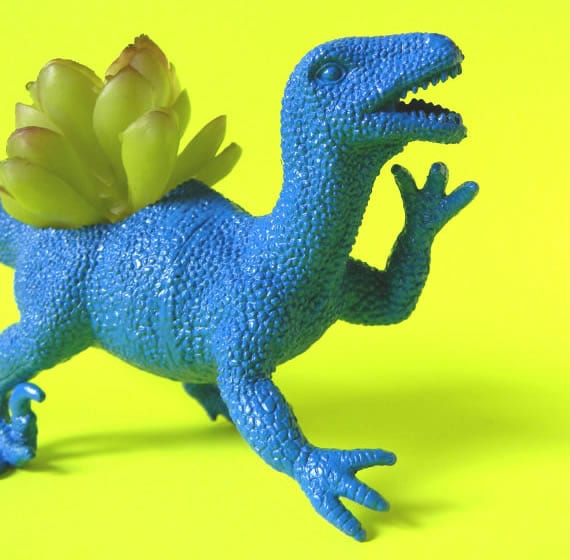 fioriera-dinosauro