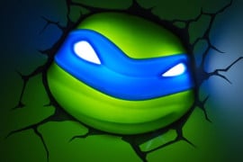 Le lampade da muro Ninja Turtles luci-da-muro-tartarughe-ninja