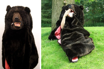 Orso sacco a pelo