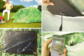 La tenda ad energia solare tenda-solare