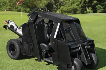 Batmobile da golf