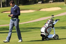 Il “caddie” X9 Follow borsa-porta-mazze-robot
