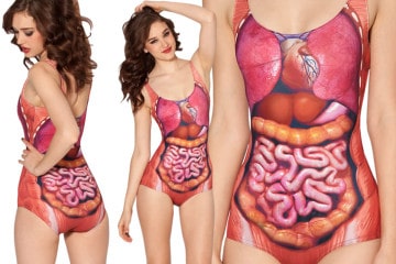 Il costume da bagno “anatomia estrema”