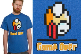 La maglietta Game Over Flappy Bird maglietta-game-over-flappy-birds