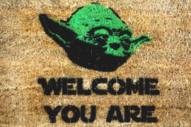 Lo zerbino di Yoda zerbino-yoda