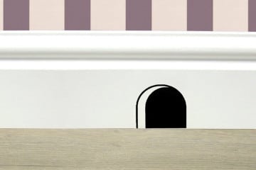 La Tana del topo decalcomania