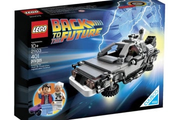 LEGO DeLorean