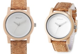 L’eco-orologio di sughero orologio-da-polso-di-sughero