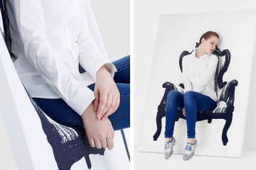 Canvas Chair, la sedia 2D
