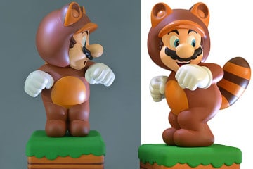 Statuetta di Mario Tanooki