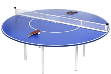 Il tavolo da ping pong rotondo