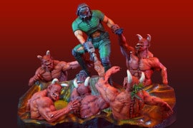 Il diorama di Doom diorama-doom