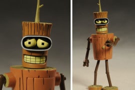 Action Figure di Wodden Bender bender-di-legno-futurama