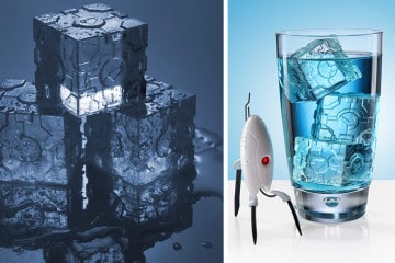 Companion Cube di Ghiaccio