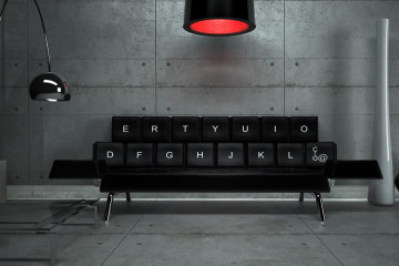 Il divano QWERTY