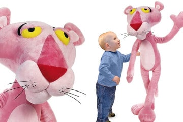 I peluche giganti della Pantera Rosa