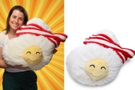 Uovo e pancetta di peluche peluche-uovo-e-bacon