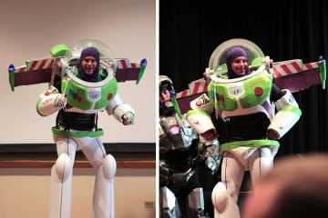 Il costume di Buzz Lightyer