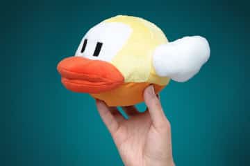 Il peluche di Flappy Bird