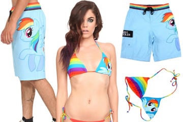 I costumi da spiaggia dei My Little Pony