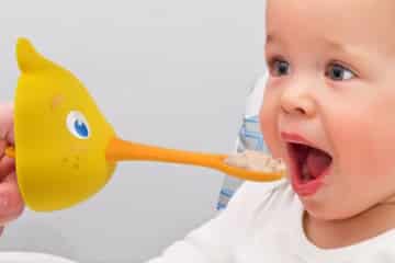 Cucchiai Papera e Rana per bambini