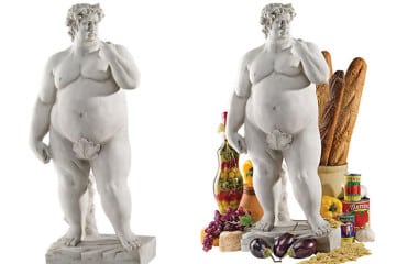 Il David obeso di Michelangelo