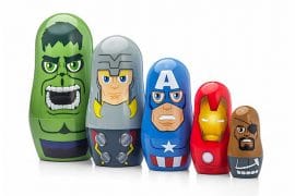 La matrioska degli Avengers matrioska-avengers